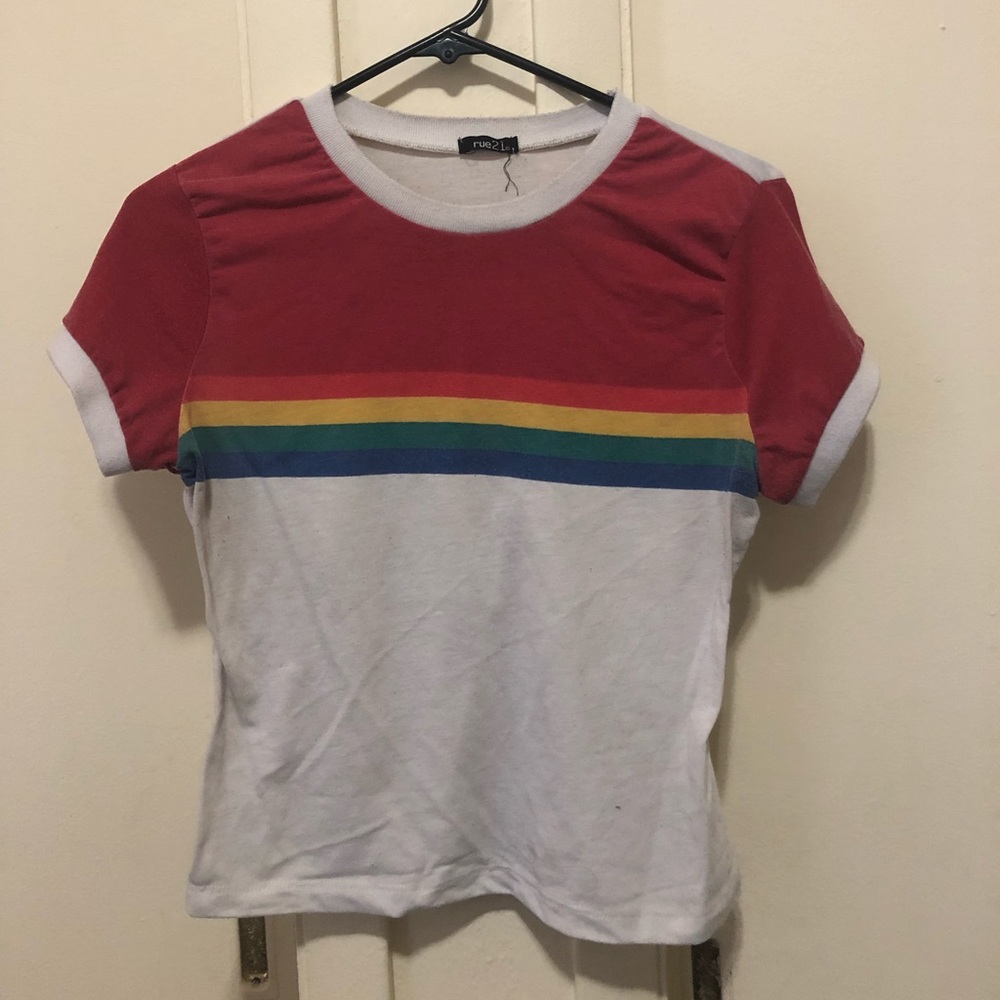 Rainbow top